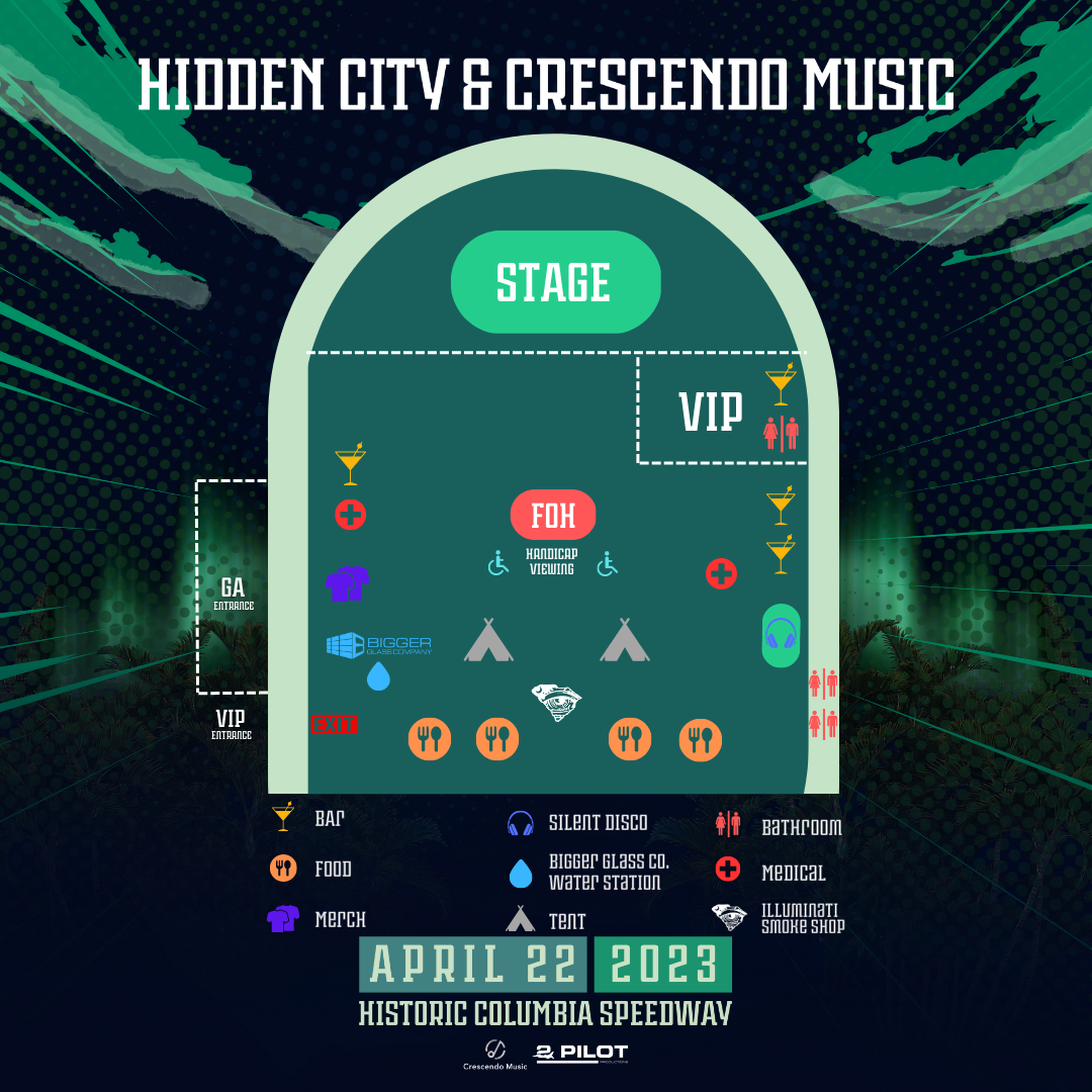 Info Hidden City Music Festival